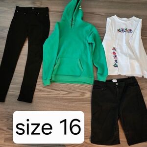Lot of Girl's Clothing. Size 16, 18 & XL. Excellent Condition!